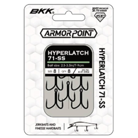 DRIEDUBBELE HAAK BKK HYPERLATCH 71-SS