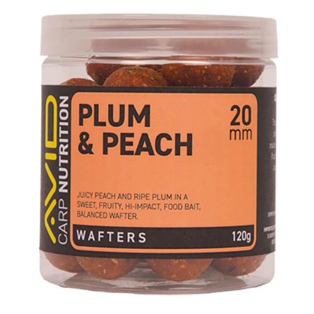 Drijvende Boilie Avid Carp Plum & Peach Wafter