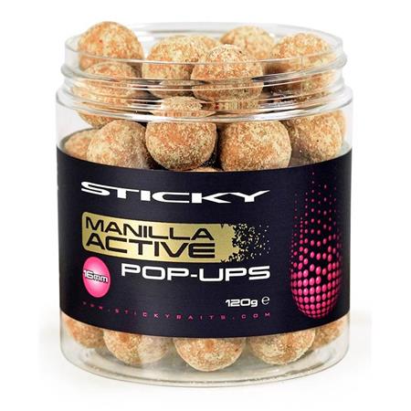 Drijvende Boilie Sticky Baits Manilla Active Pop-Ups