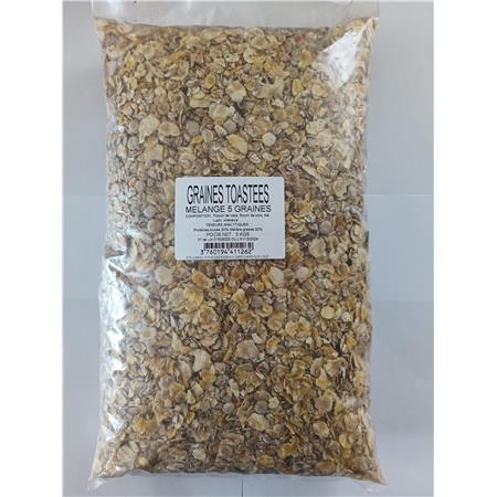 DRY SEED JUMEAU GRAINES TOASTÉES