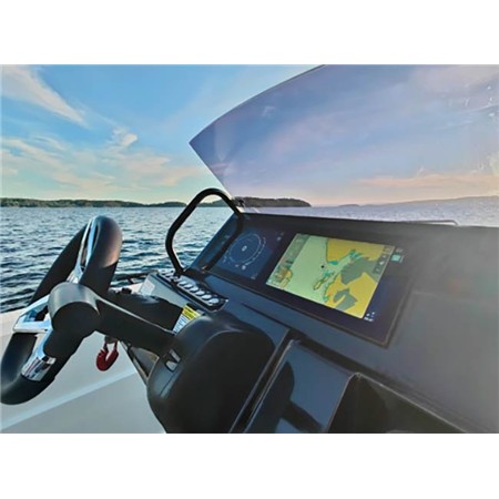 DUBBELE FUNCTIE GPS SCHERM, INBOUWBAAR DUBBEL 10