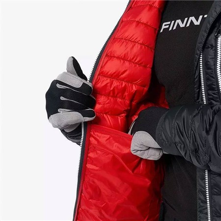 DUNJAKKE TIL HERRER FINNTRAIL MASTER - GRAFIT