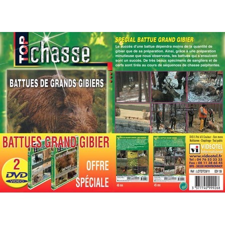 Dvd - Battues Grand Gibier - Top Chasse - Pack Of 2 - Battues Grand Gibier - Top Chasse - Lot De 2