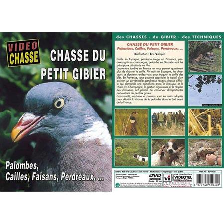 Dvd - Chasse Du Petit Gibier : Palombes, Cailles, Faisans, Perdreaux  - Chasse Du Petit Gibier - Vidéo Chasse