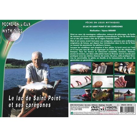 Dvd Der See Von Saint Point Und Seine Felchen - Raubfischangeln - Angeln An Legendären Orten