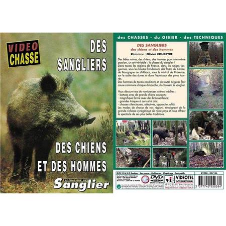 Dvd - Des Sangliers, Des Chiens, Des Hommes  - Chasse Du Grand Gibier - Vidéo Chasse