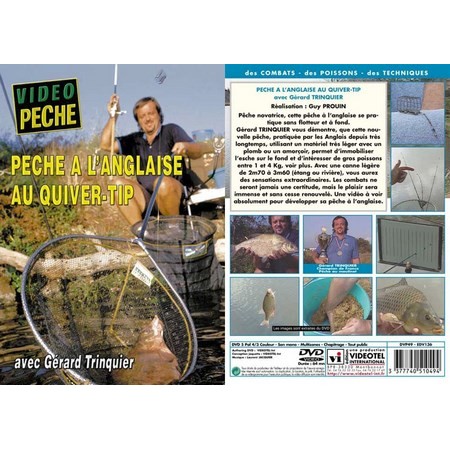 Dvd Englisches Angeln Mit Quiver-Tip Mit Gérard Trinquier