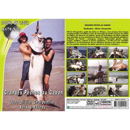 Dvd - Grandes Pêches Au Gabon