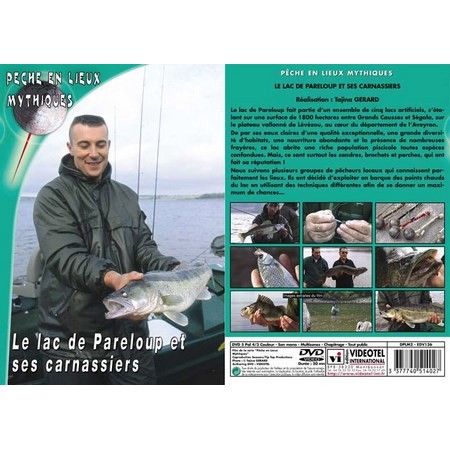 Dvd - Lac De Pareloup Et Ses Carnassiers  - Pêche Des Carnassiers - Pêche En Lieux Mythiques