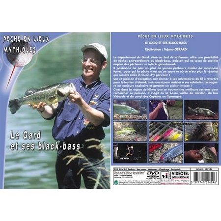 Dvd Le Gard I Jego Black-Bass - Lowienie Drapiezników - Lowienie W Legendarnych Miejscach