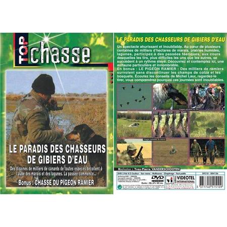 Dvd - Le Paradis Des Chasseurs De Gibiers D’Eau  - Chasse Du Petit Gibier - Top Chasse