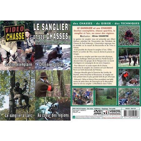 Dvd - Le Sanglier Et Ses Chasses - Gestion Exemplaire, Chasse Sportive, Le Sanlier À L'arc, Au Coeur Des Régions