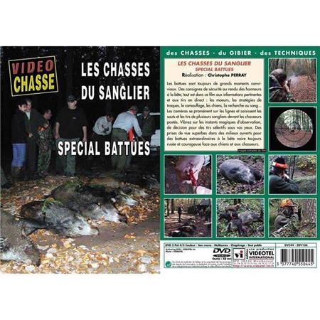 Dvd - Les Chasses Du Sanglier Spécial Battues