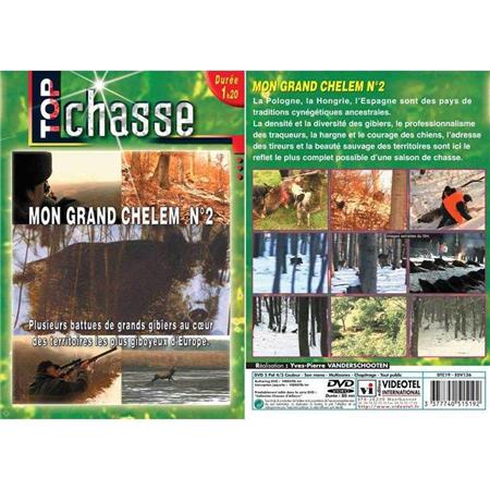 Dvd - Mon Grand Shelem N°2  - Chasse Du Grand Gibier - Top Chasse