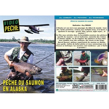 Dvd - Pêche Du Saumon En Alaska  - Pêche A La Mouche - Vidéo Pêche
