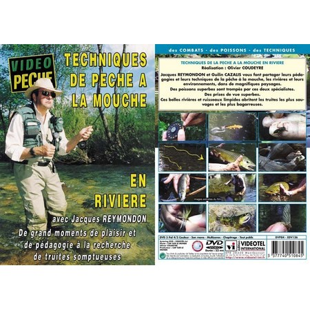 Dvd Techniken Des Fliegenfischens Am Fluss Mit Jacques Reymondon Und Guilin Cazalis