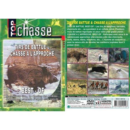 Dvd - Tir De Battue & Chasse A L’Approche Best-Of  - Chasse Du Grand Gibier - Top Chasse