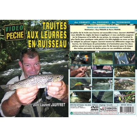 Dvd - Truites Aux Leurres En Ruisseau Avec Laurent Jauffret - Pêche De La Truite - Vidéo Pêche