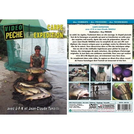Dvd Wyprawa Karpiowa Z J-F-K I Jean-Claude Tanzilli