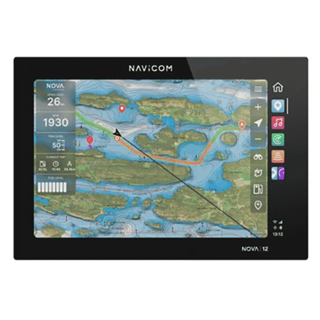 Ecrã Gps Multifunções 12” Nova A Embutir