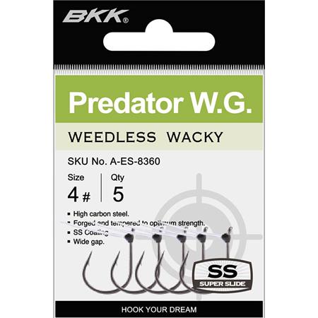 EINFACHER HAKEN BKK PREDATOR WG WEEDLEES