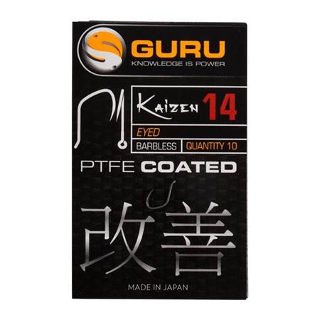 Einfacher Haken Guru Kaizen Eyed - 10Er Pack