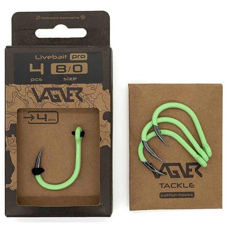 EINFACHER HAKEN VAGNER LIVEBAIT PRO