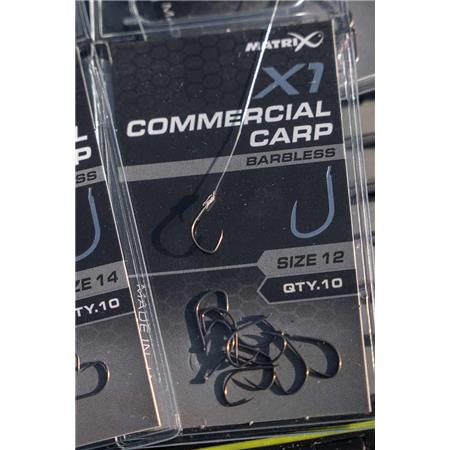 EINZELHAKEN FOX MATRIX X1 COMMERCIAL CARP