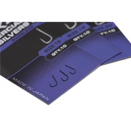 EINZELHAKEN FOX MATRIX X4 COMMERCIAL SILVERS