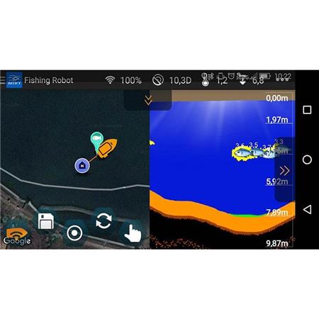EKKOLOD/GPS ANATEC FISHING ROBOT