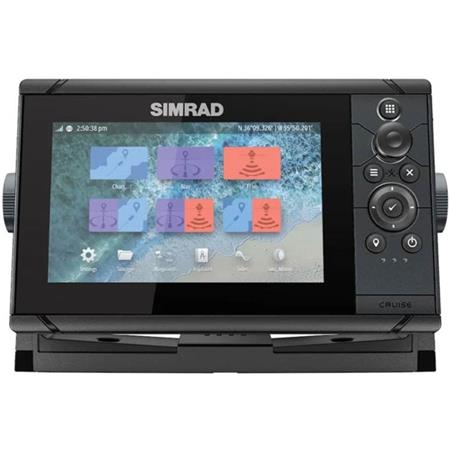 Ekkolod Gps Simrad Cruise 9 + Bagmonteret Ekkolodsgiver 83/200Khz