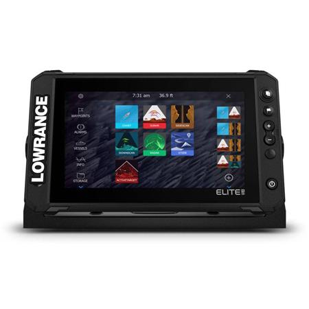 EKKOLOD LOWRANCE GPS ELITE FS 9 BLACK EDITION UDEN EKKOLODSSONDE