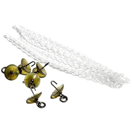 ELASTIC HAIR KIT NASH LOCK & LOAD BAIT STOP KIT