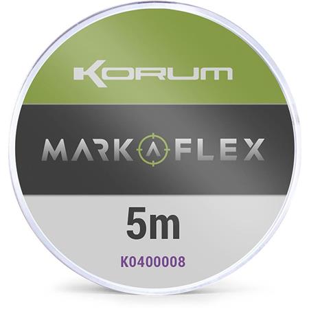 Elástico Korum Marka-Flex - Fluoro Green - 5M