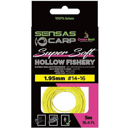 ELASTIEK SENSAS HOLLOW FISHERY SUPER SOFT