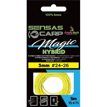 Elastiek Sensas Magic Hybrid