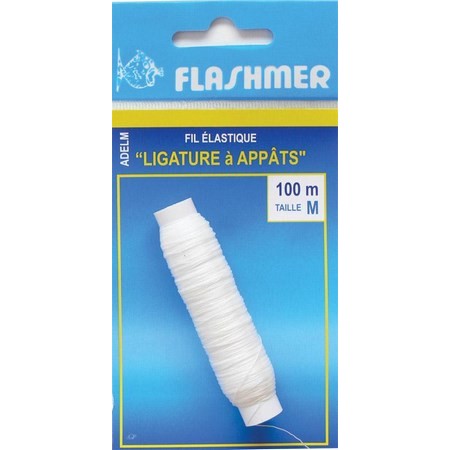 Elastique Flashmer Ligature Appats - Par 6