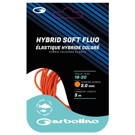 Elastique Garbolino Hybrid Soft Fluo