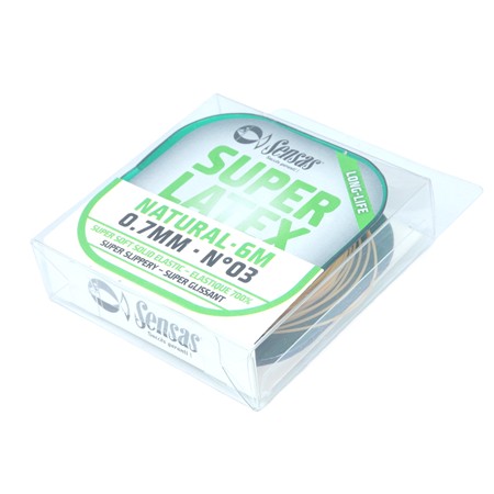 Elastique Plein Sensas Super Latex Natural - 0.7Mm