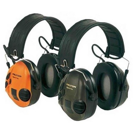 Electronic Anti-Noise Earmuff Orange Peltor Sportac