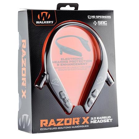 ELECTRONIC EARPHONES WALKER'S RAZOR X 3.0