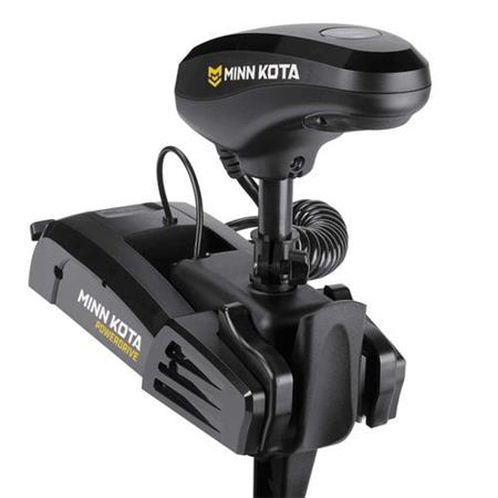 ELEKTRISCHE MOTOR MINN KOTA POWERDRIVE 55LBS BT STOTLOCK GPS - AVEC MICRO TÉLÉCOMAMNDE ET SONDE DSC