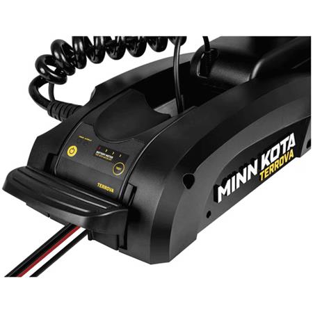 ELEKTRISK MOTOR MINN KOTA TERROVA 55GPS 12V SPECIELT TIL KAJAK SPOT-LOCK SKAFT PÅ 91CM