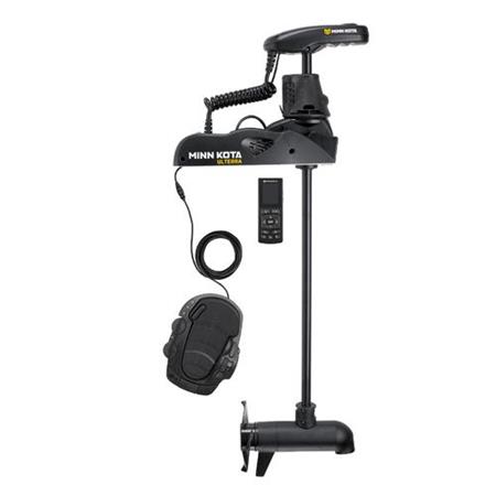 ELEKTROMOTOR MINN KOTA ULTERRA 80LBS GPS AVEC TÉLÉCOMMANDE WIRELESS PÉDALE ET SONDE INTÉGRÉE DSC