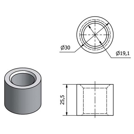 Embout Surelevateur Pike'n Bass Pour Platine Haute