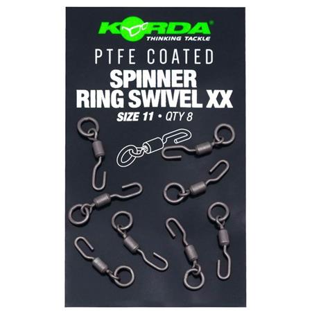 Emergilhão Korda Ptfe Spinner Ring Swivel Xx