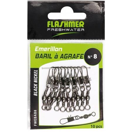 Emerilhão Com Clip Flashmer Bronzeado Fw