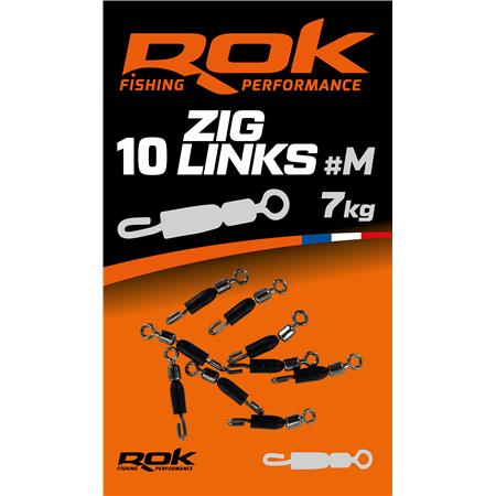 Émérillon Agrafe Rok Fishing Fast Swivel