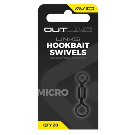 Émérillon Avid Carp Outline Mirco Hookbait Swivel