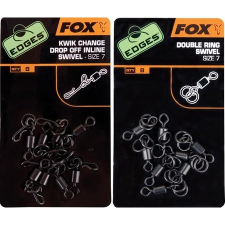 Emerillon Carpa Fox Inline Lead Swivels